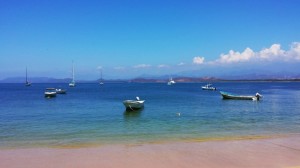 La playa a la Isla Grande