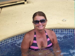 140421 Los Altos pool Debbie