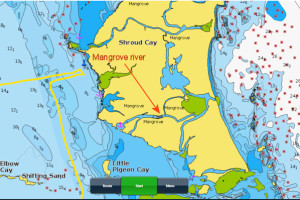 150131 Shroud Cay anchorage