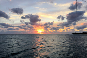 150329 Half Moon Cay sunset